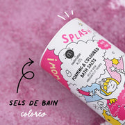 Nailmatic - Kids - Foaming Coloured Bath Salts - Pink - product view