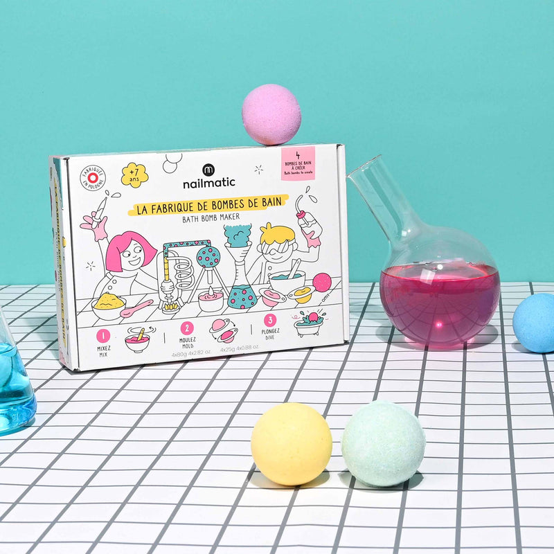 Nailmatic - Kids - DIY Bath Bomb Maker Kit - product view