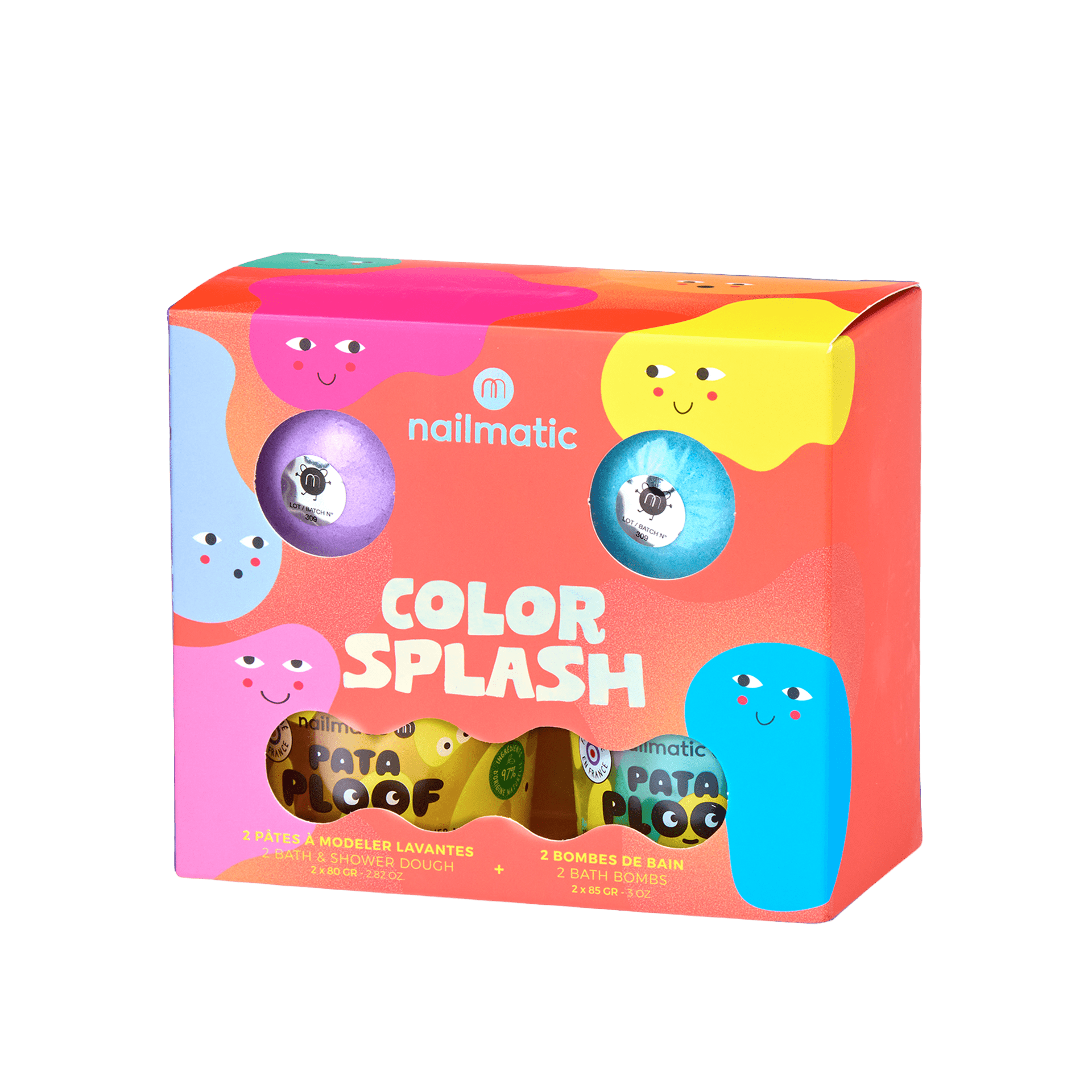 Nailmatic - Kids- Color Splash Set | Prepack of 3 | — LIMOLIN