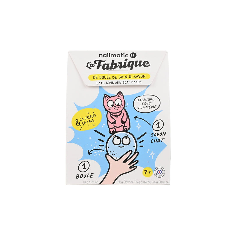 Nailmatic - Kids Crackling Bath Bomb + Soap Health & Beauty