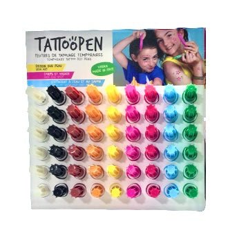 Nailmatic - Kids TATTOOPEN Temporary Felt PenFilled Display - Health & Beauty