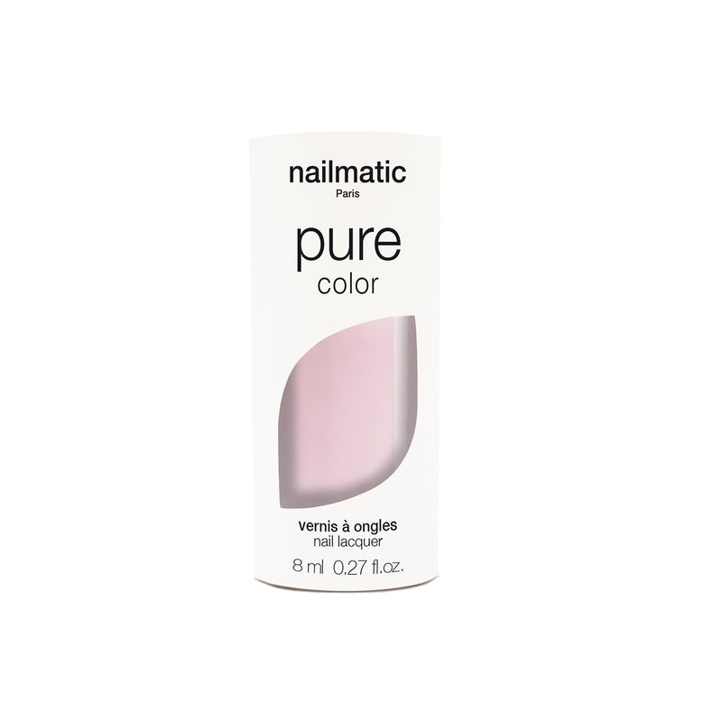 Nailmatic - PURE Color Plant Based Nail Polish - Anna - Rose Transparent / Sheer Pink Health & Beauty