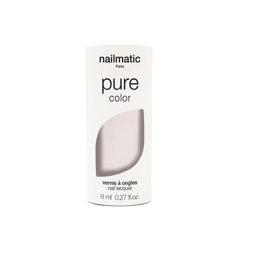 Nailmatic - PURE Color Plant Based Nail Polish - Jeanne - White Rosé / Pink White Health & Beauty