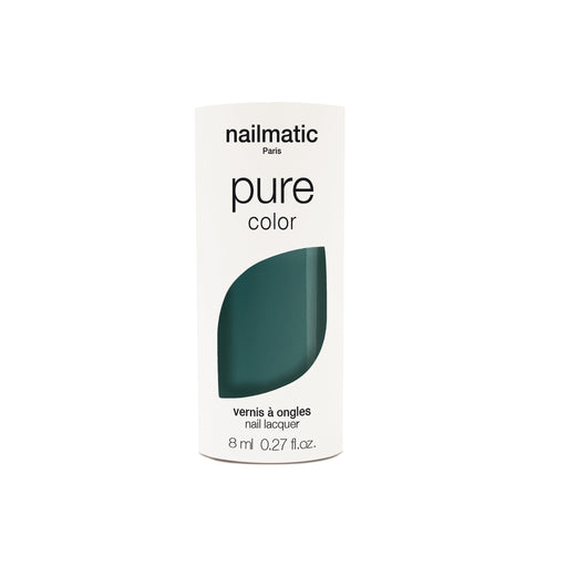 Nailmatic - PURE Color Plant Based Nail Polish - Miky - Green Emeraude / Emerald Green Health & Beauty