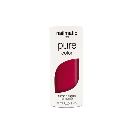 Nailmatic - PURE Color Plant Based Nail Polish - Paloma - Framboise Intense/ Intense Raspberry Health & Beauty