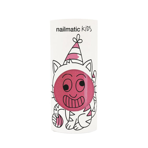 Nailmatic - Water Based Nail - polish - Kitty - Candy Pink Glitter Health & Beauty