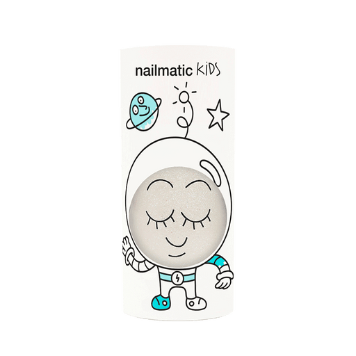 Nailmatic - Water Based Nail - polish - Super - White Glitter Health & Beauty
