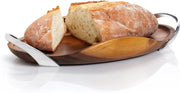 Nambe - Bella Wood Handled Tray Home & Kitchen