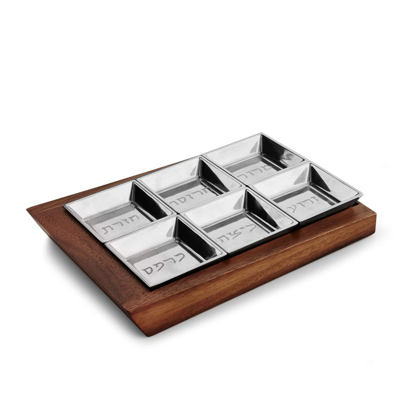 Nambe - Geo Seder Plate Home & Kitchen