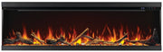 Napoleon - ASTOUND 74 FLEXMOUNT ELECTRIC FIREPLACE NEFL74AB Home & Kitchen