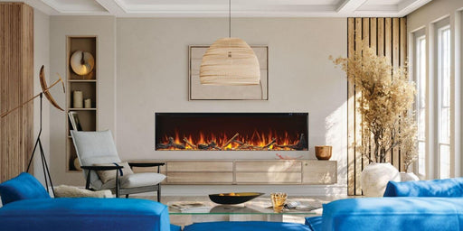 Napoleon - ASTOUND 74 FLEXMOUNT ELECTRIC FIREPLACE NEFL74AB Home & Kitchen