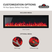 Napoleon - ENTICE 60 Wall - Hanging Electric Fireplace NEFL60CFH - 1 Home & Kitchen