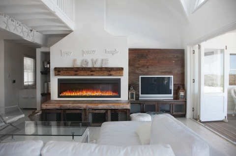 Napoleon - PURVIEW 72 Wall Hanging Electric Fireplace NEFL72HI Home & Kitchen