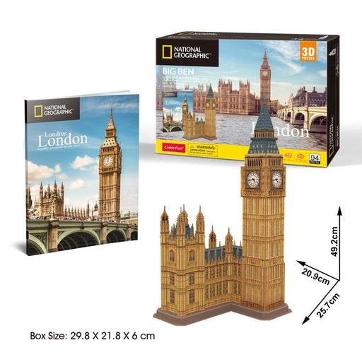 National Geographic - 3D Puzzle: Big Ben Toys & Games
