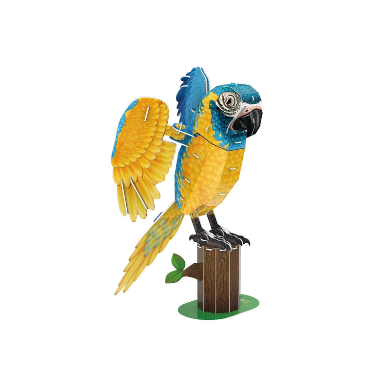 National Geographic - 3D Puzzle: Blue Throated Macaws Animals & Pet Supplies