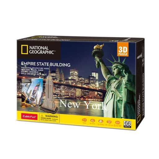 National Geographic - 3D Puzzle: Empire State Building Toys & Games