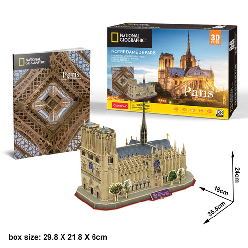 National Geographic - 3D Puzzle: Notre Dame De Paris Toys & Games