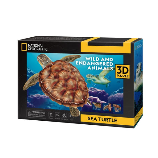 National Geographic - 3D Puzzle: Sea Turtle Toys & Games