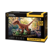 National Geographic - 3D Puzzle: Velociraptor Arts & Entertainment