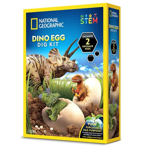 National Geographic - Dino Egg Dig Kit Toys & Games