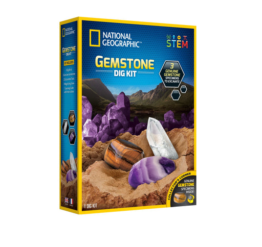 National Geographic - Gemstone Dig Kit Toys & Games