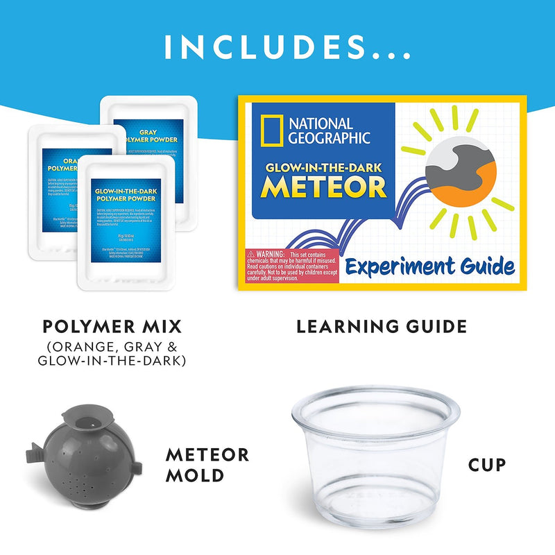 National Geographic - Glow In The Dark Meteor Toys & Games