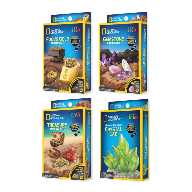 National Geographic - Impulse Assortment - 12 Pack Toys & Games