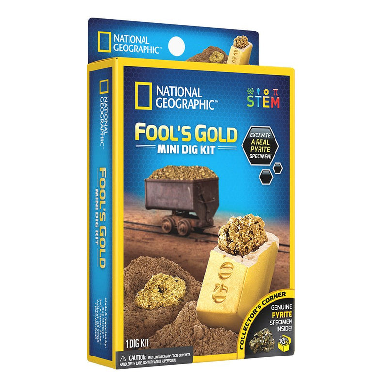 National Geographic - Impulse Mini Dig Fool's Gold Toys & Games