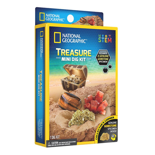 National Geographic - Impulse Treasure Mini Dig Kit Toys & Games