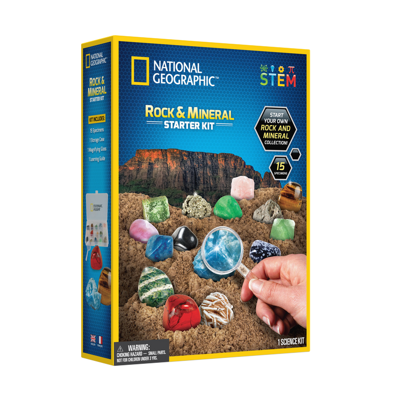 National Geographic - Rock & Mineral Starter Kit Toys & Games