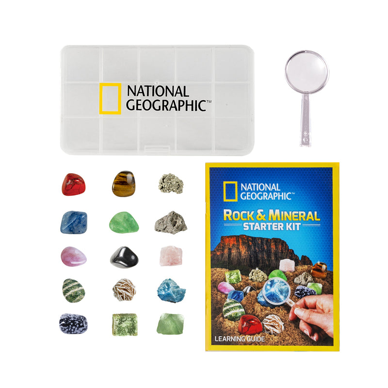 National Geographic - Rock & Mineral Starter Kit Toys & Games