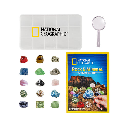 National Geographic - Rock & Mineral Starter Kit Toys & Games