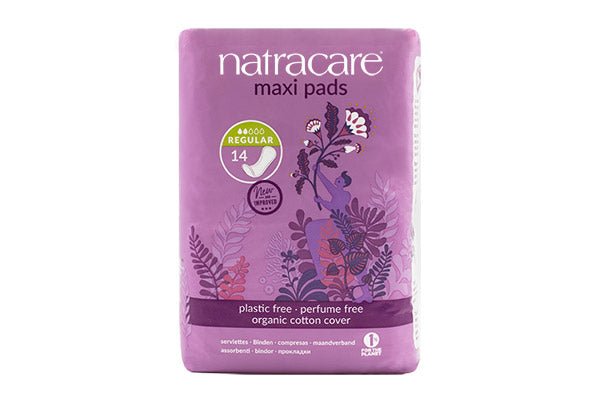Natracare - Maxi Pads Regular 14 Pads Beauty & Personal Care
