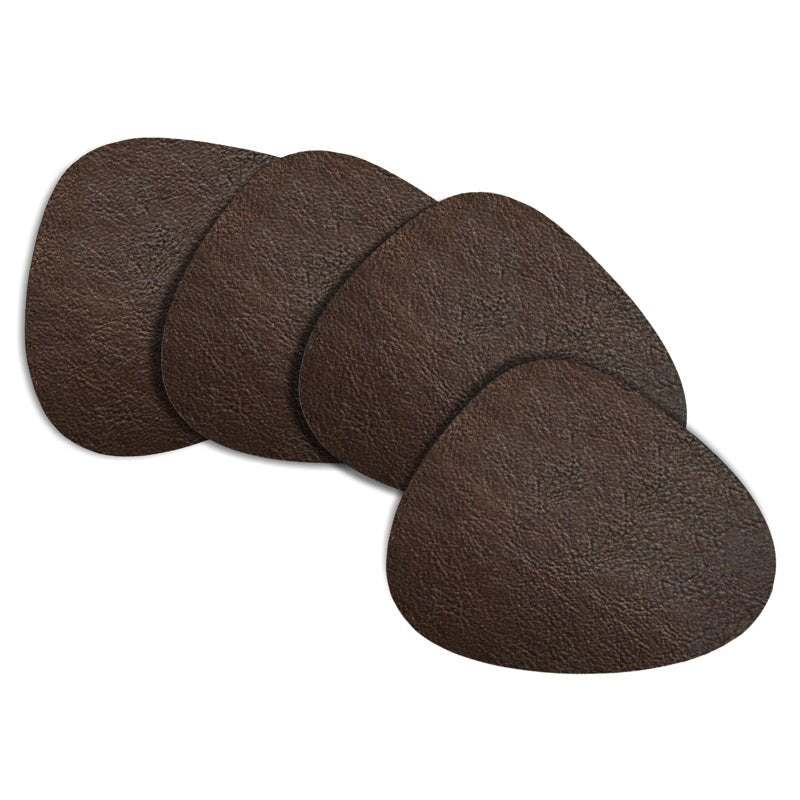 Natural Living - BAUHAUS Antimicrobial Coasters Home & Kitchen Brown