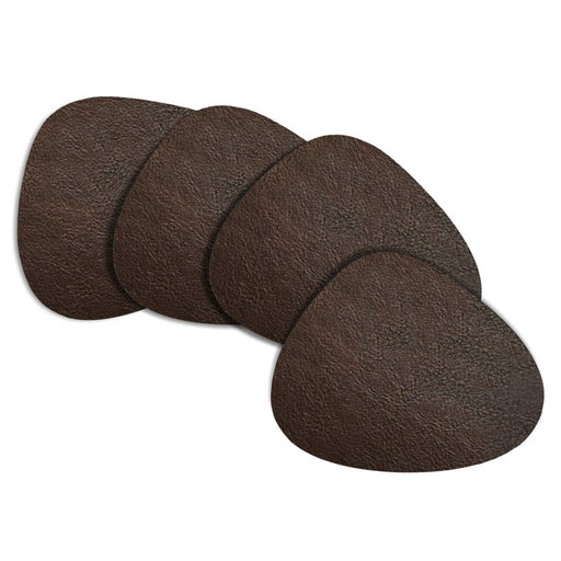 Natural Living - BAUHAUS Antimicrobial Coasters Home & Kitchen Brown