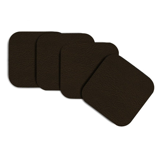 Natural Living - BAUHAUS Antimicrobial Coasters Home & Kitchen Brown