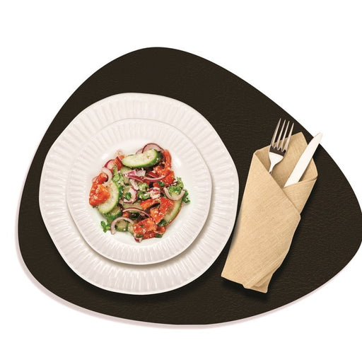 Natural Living BAUHAUS Antimicrobial Placemat Home & Kitchen Cream