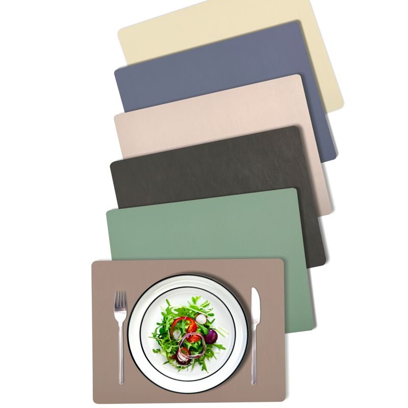 Natural Living - BAUHAUS Antimicrobial Placemat Home & Kitchen Cream