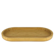 Natural Living - Oval Platter Home & Kitchen 23 x 11cm Natural