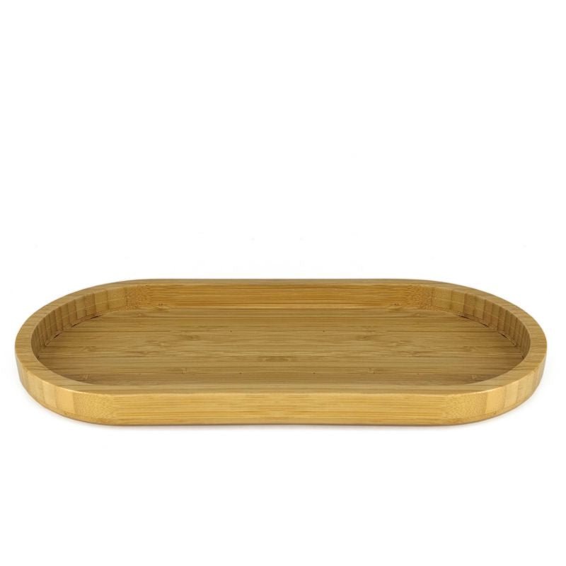 Natural Living - Oval Platter Home & Kitchen 23 x 11cm Natural