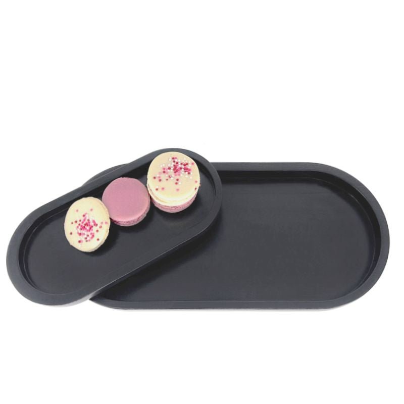 Natural Living - Oval Platter Home & Kitchen 23 x 11cm Natural