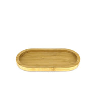 Natural Living - Oval Platter Home & Kitchen 23 x 11cm Natural