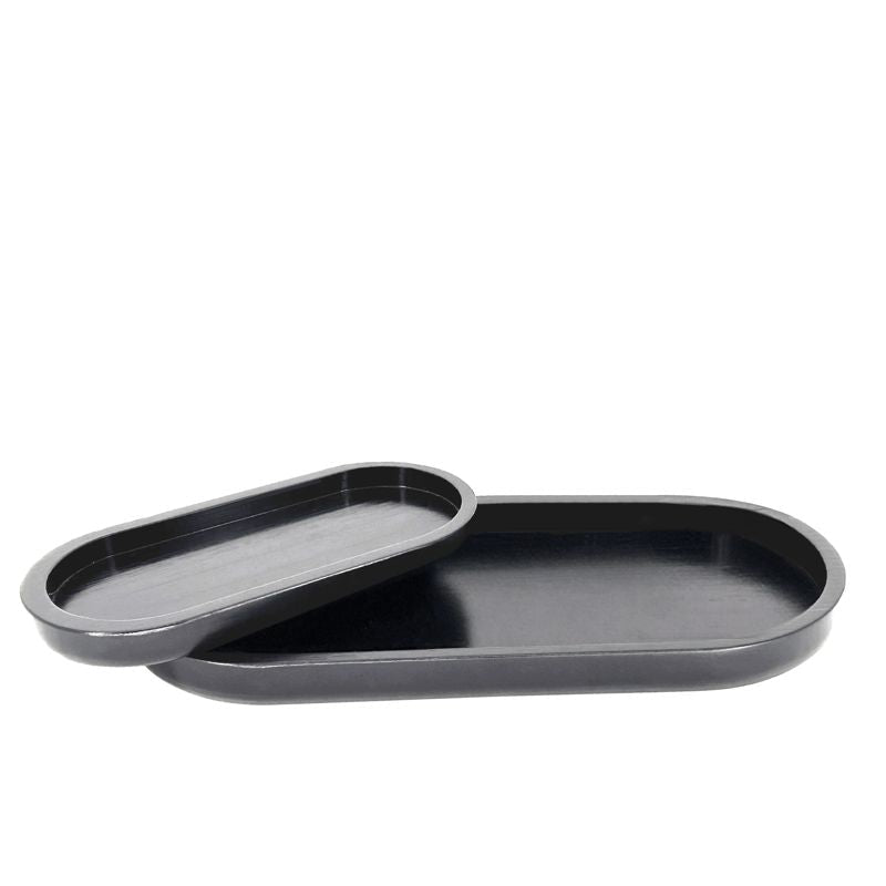 Natural Living - Oval Platter Home & Kitchen 23 x 11cm Natural