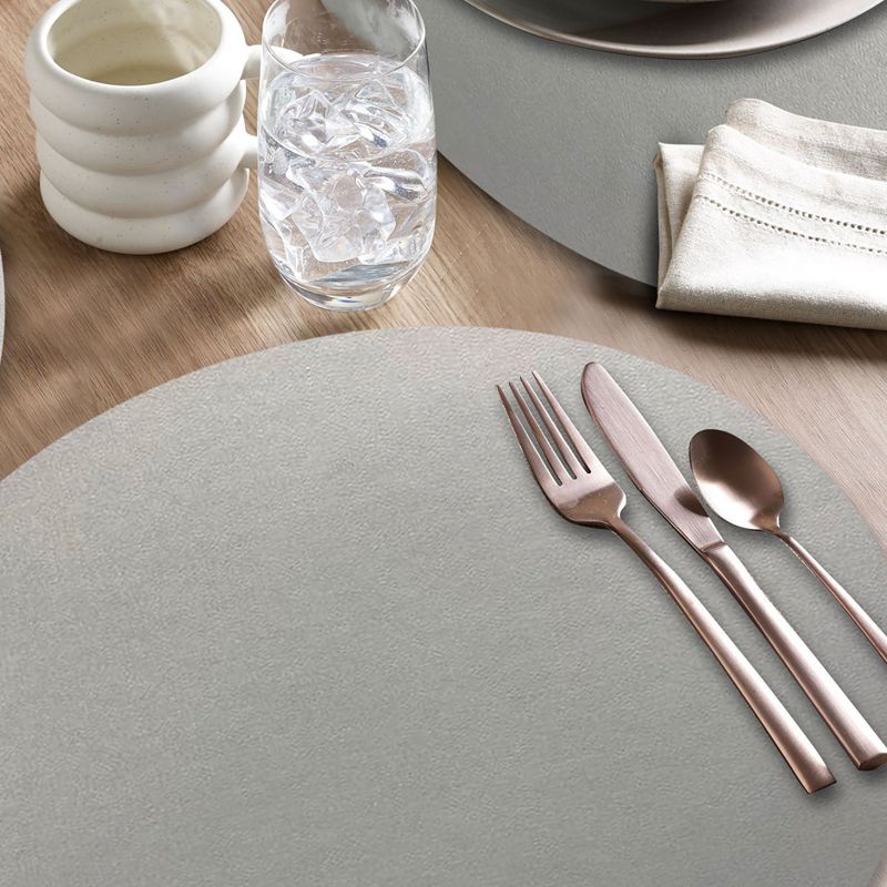 Natural Living - SHIMMER Antimicrobial Placemat Home & Kitchen Gold