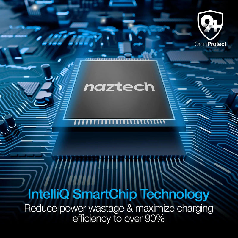 Naztech - 30W USB-C PD + 12W USB Fast Wall Charger | White - Limolin 