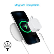 Naztech - 30W USB-C PD + 12W USB Fast Wall Charger | White - Limolin 