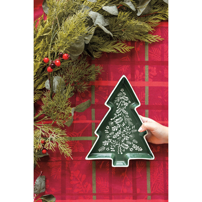 Now Designs - Winterberry Christmas Tray - lifestyle
