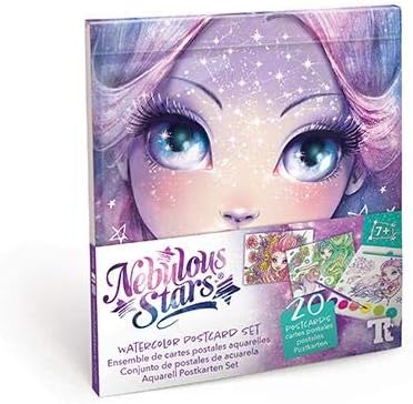 NEBULOUS STARS - WATERCOLOR POSTCARDS (24PCS/DISP) Toys & Games