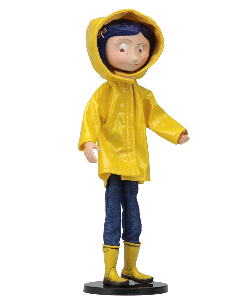 Neca - CORALINE - BENDY FASHION DOLL - RAIN COAT Toys & Games