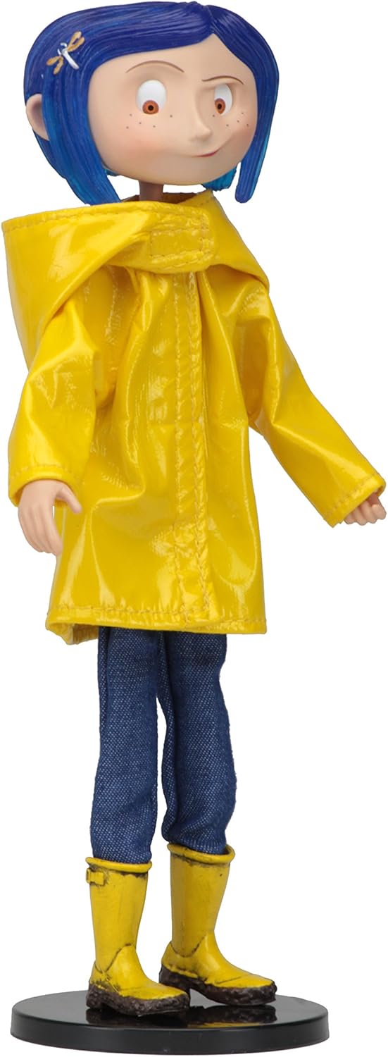 Neca - CORALINE - BENDY FASHION DOLL - RAIN COAT Toys & Games